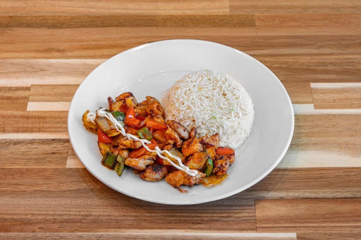 Chicken Mix Pepper with Rice