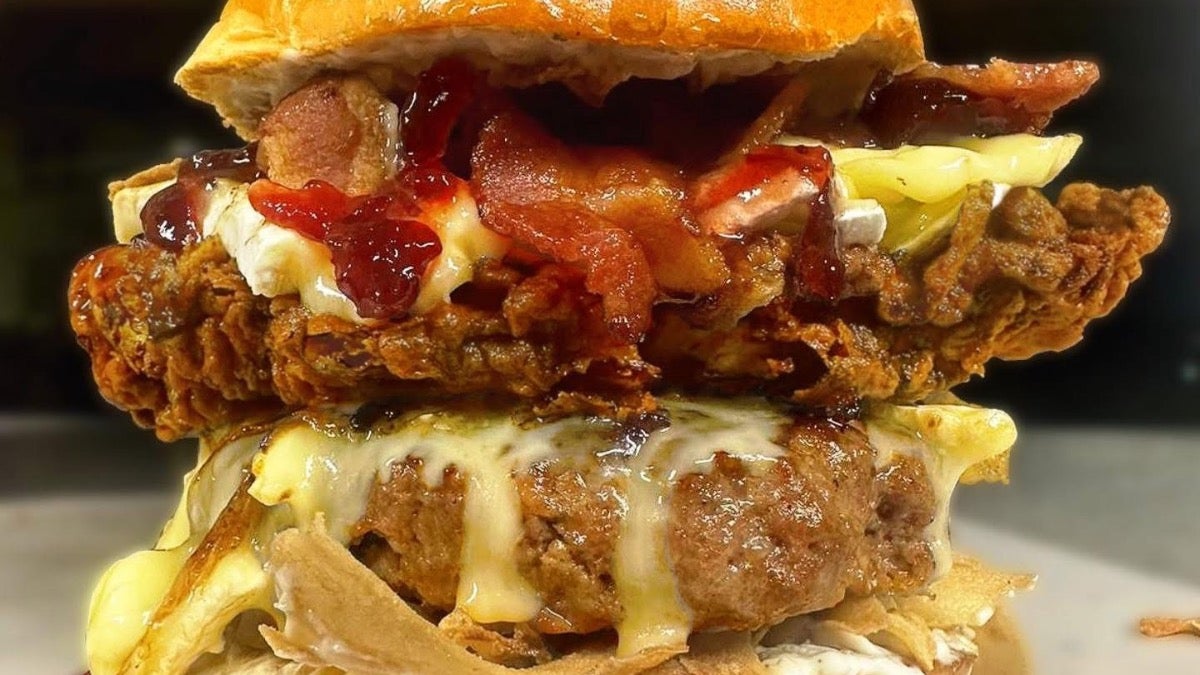 Chicken Combo Burger