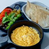 Omelet plate
