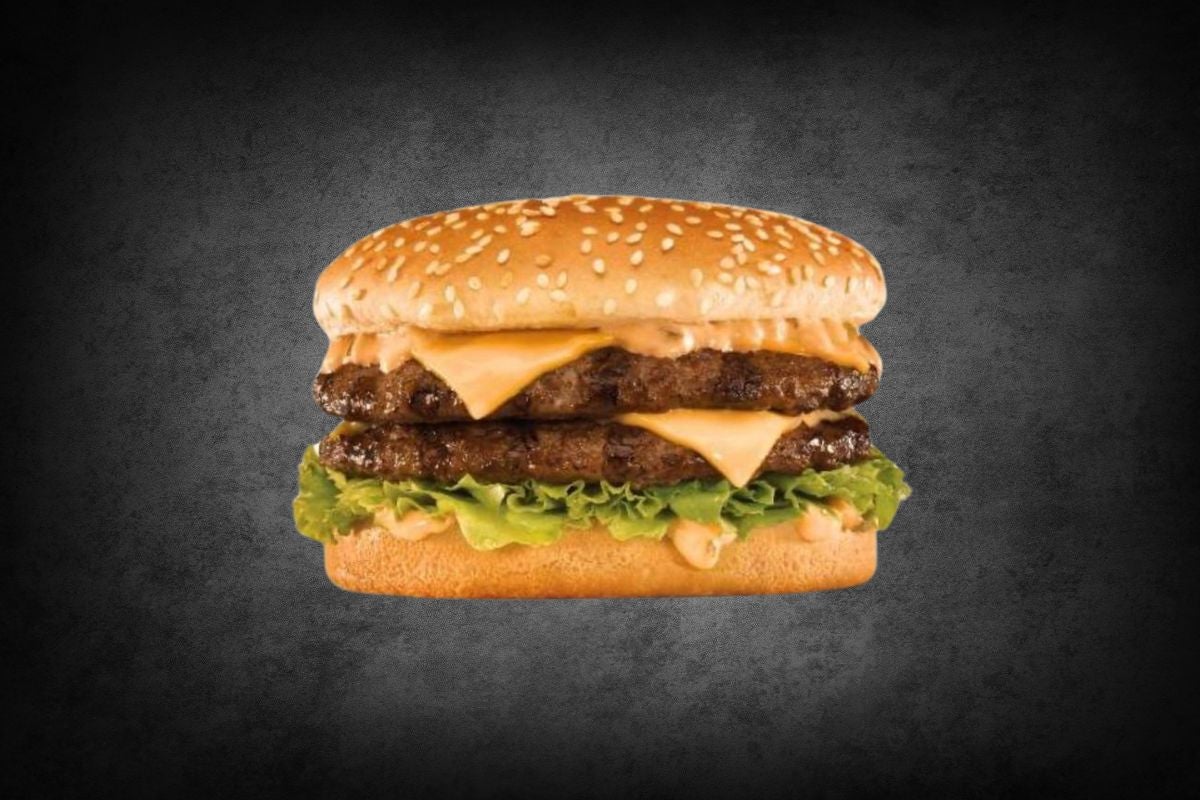 Double Beef Burger Meal