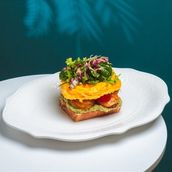 Avocado Shrimp Toast