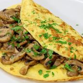 Egg Mushroom Omelet