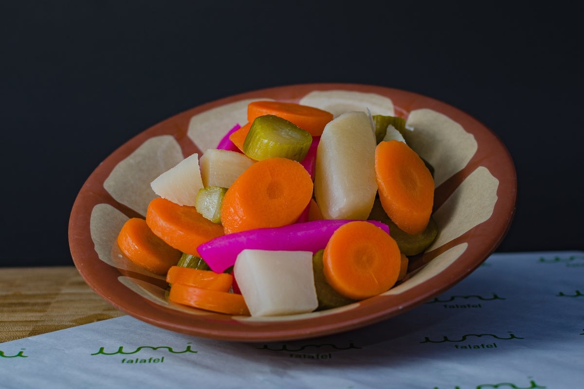 Bowl of Mixed Pickles