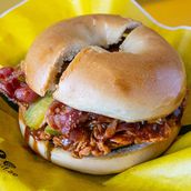 Beef Bacon Chicken Bagel
