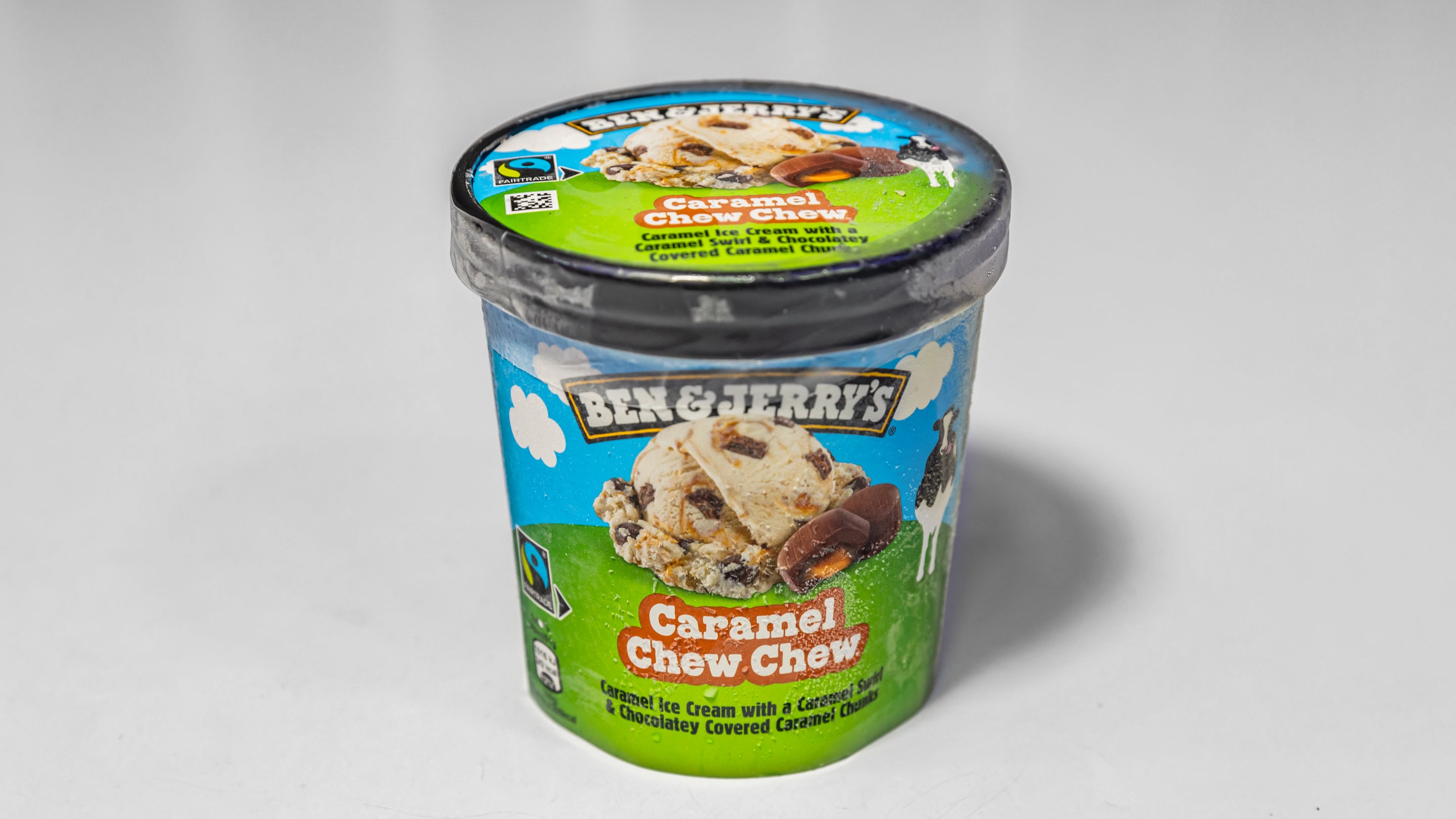 Ben & Jerry’s Caramel Chew-Chew Ice Cream Tub 465ml
