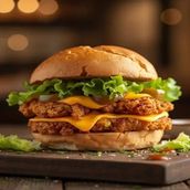Charkly Chicken Burger