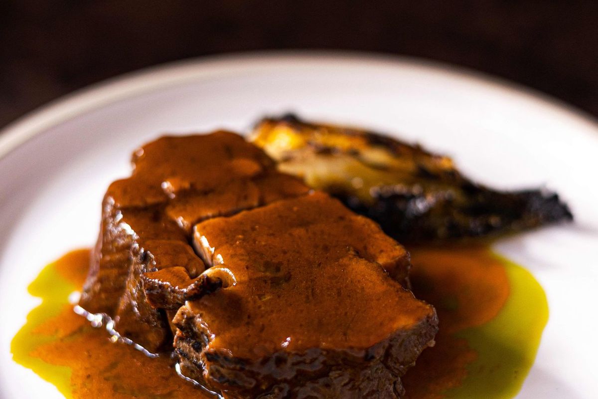 Beef Short Rib “phat phet” with Pickled Charred Baby Gem