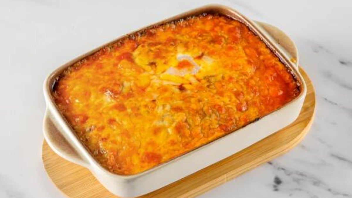 Baked Meat Sauce on Fried Rice 芝士肉酱焗饭