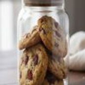 Cranberry And Chia Seeds Cookies Jar (4pcs)