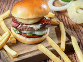 Hawaiian Burger Meal