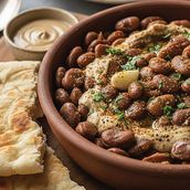 Foul with Tahini