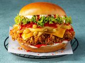 Mexican Chicken Burger
