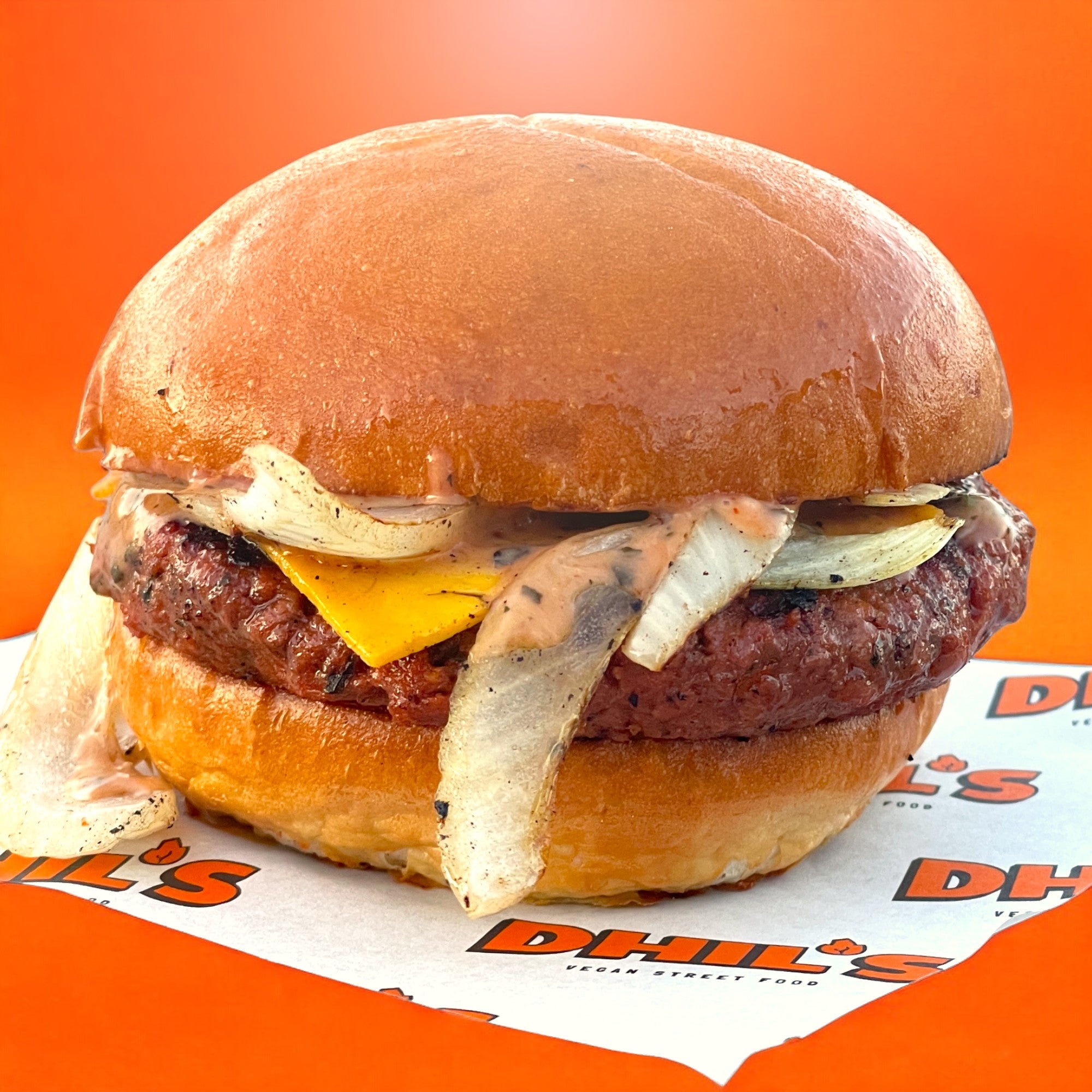 Sizzling Seekh Burger