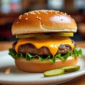 Monster Cheese Burger