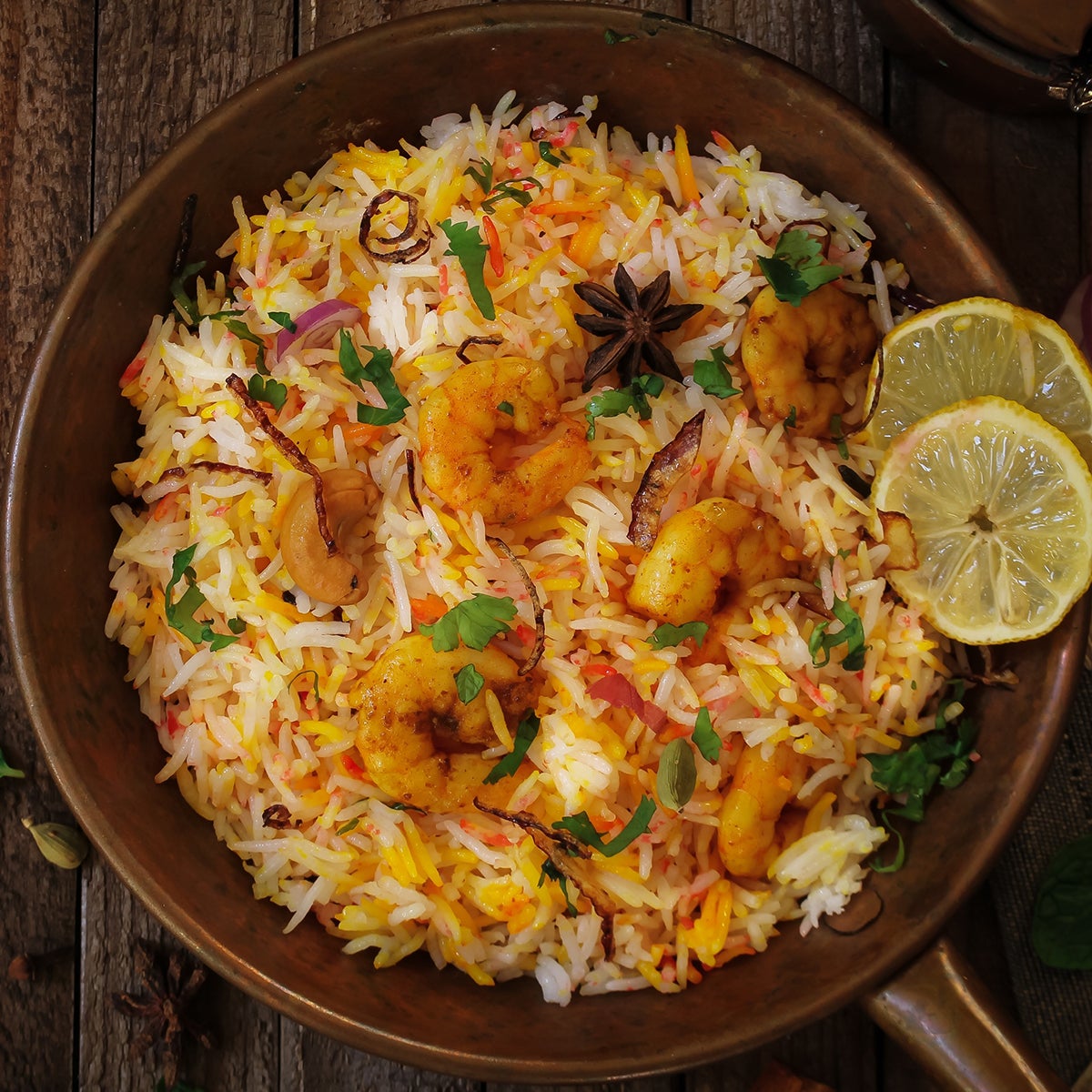 Exotic Prawn Biryani