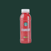 Bottle Fresh Strawberry Juice 330 ml