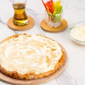 Manoushe Labneh Honey