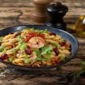 Grilled Seafood Burrito Bowls