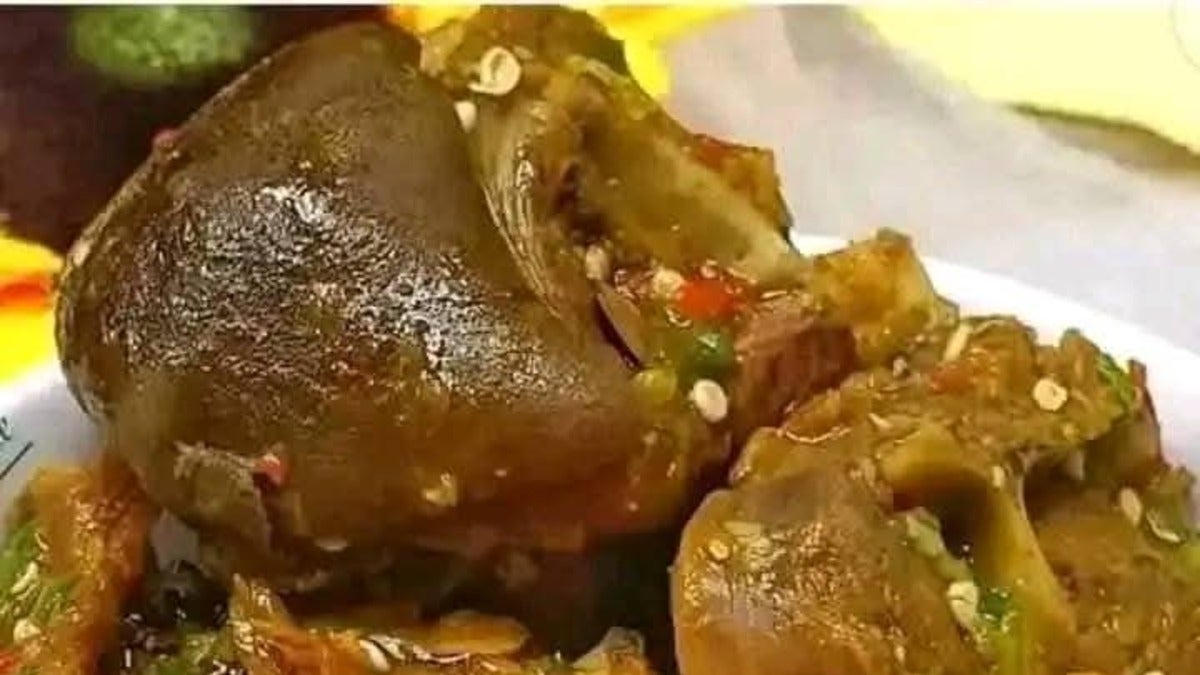 Assorted meat okra stew