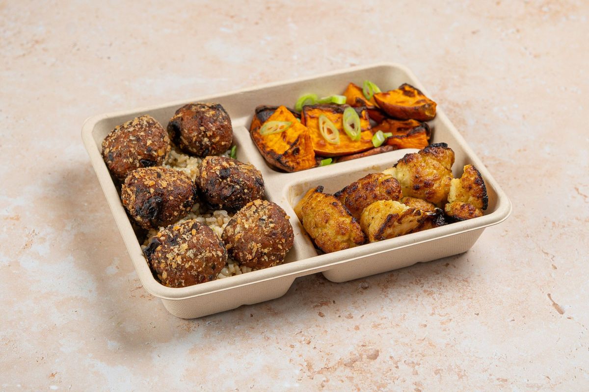 Aubergine Meatballs