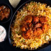Tandoori Shrimp Biryani