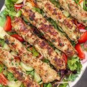 Chicken Cheek Kebab 