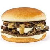 Mushroom Beef Burger