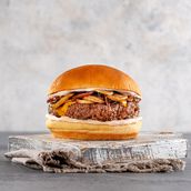 Swiss Mushroom Burger