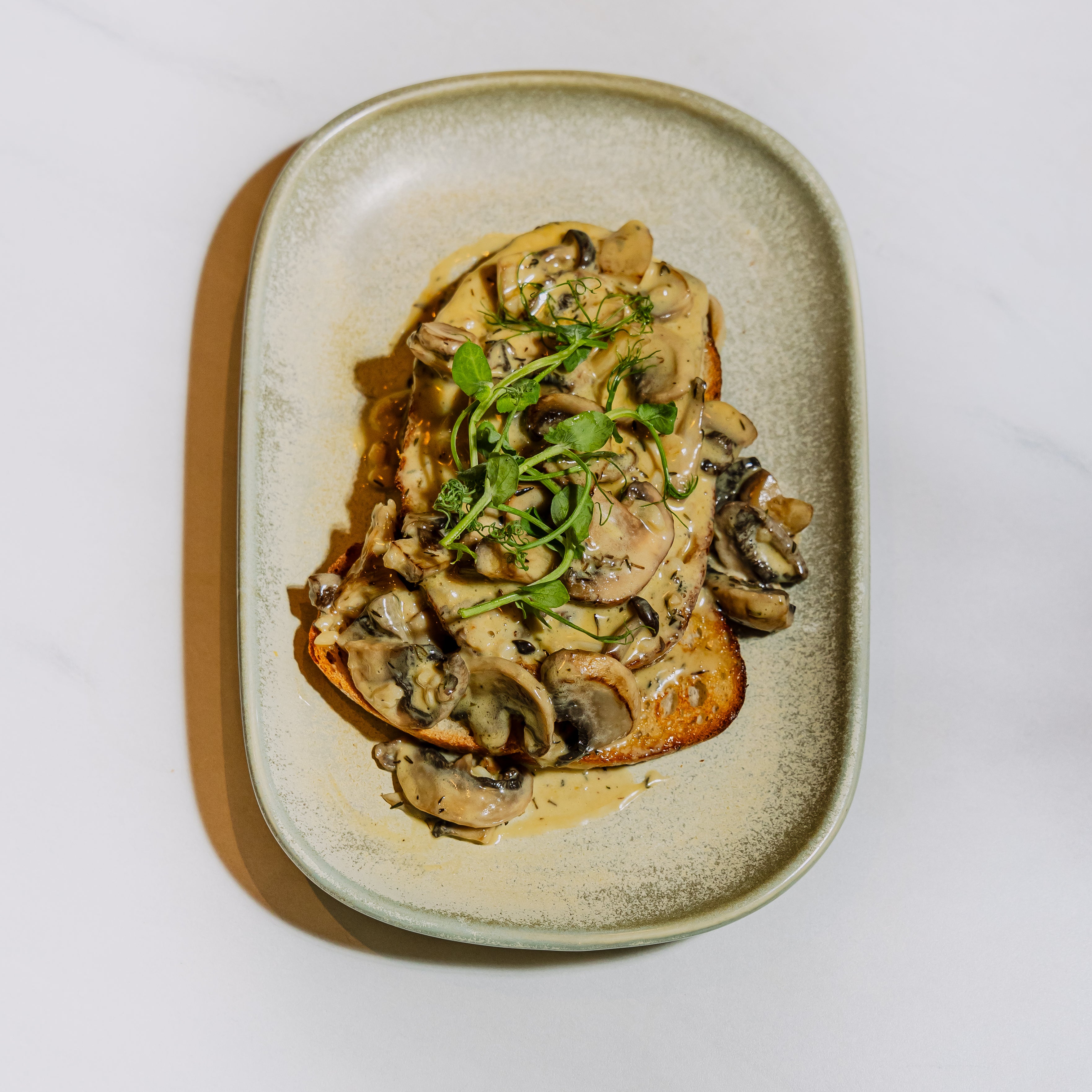 Wild Mushrooms on Toast