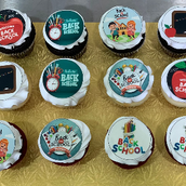 Back To School Cupcakes 2