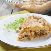 Shawarma pie