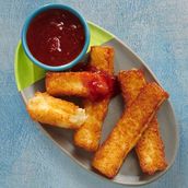 Halloumi Sticks with Chilli Jam