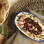 Hummus With Meat