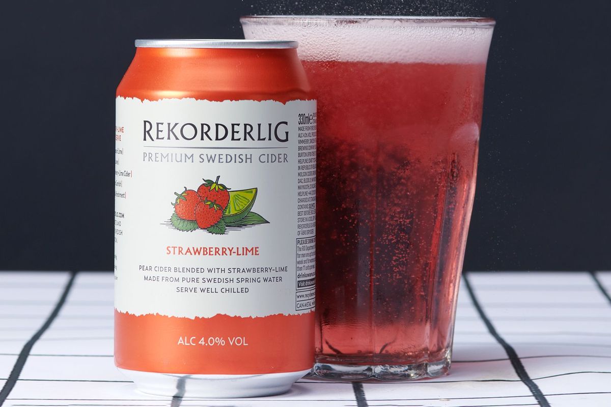 4 x Rekorderlig Strawberry & Lime (330ml)