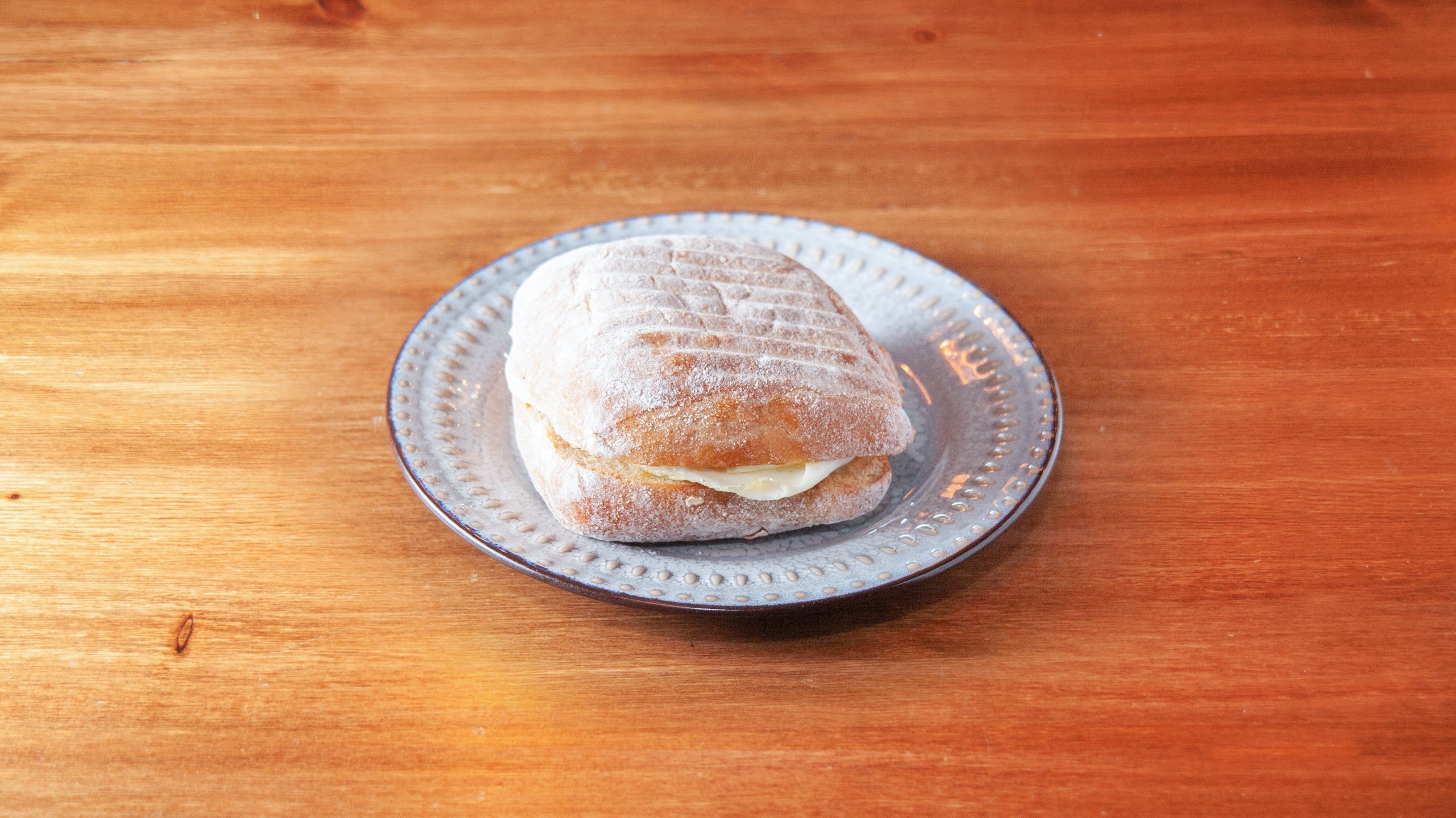 Egg Ciabatta Roll