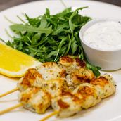 Lemon Chicken Skewers