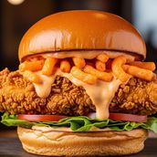 Dynamite Cheetos Burger