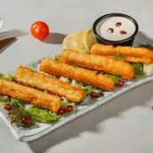 Fried Halloumi Fingers 5 Pcs