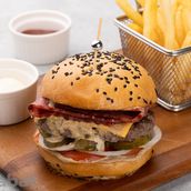 Beef Bacon Burger