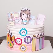 Back To School Cake 1