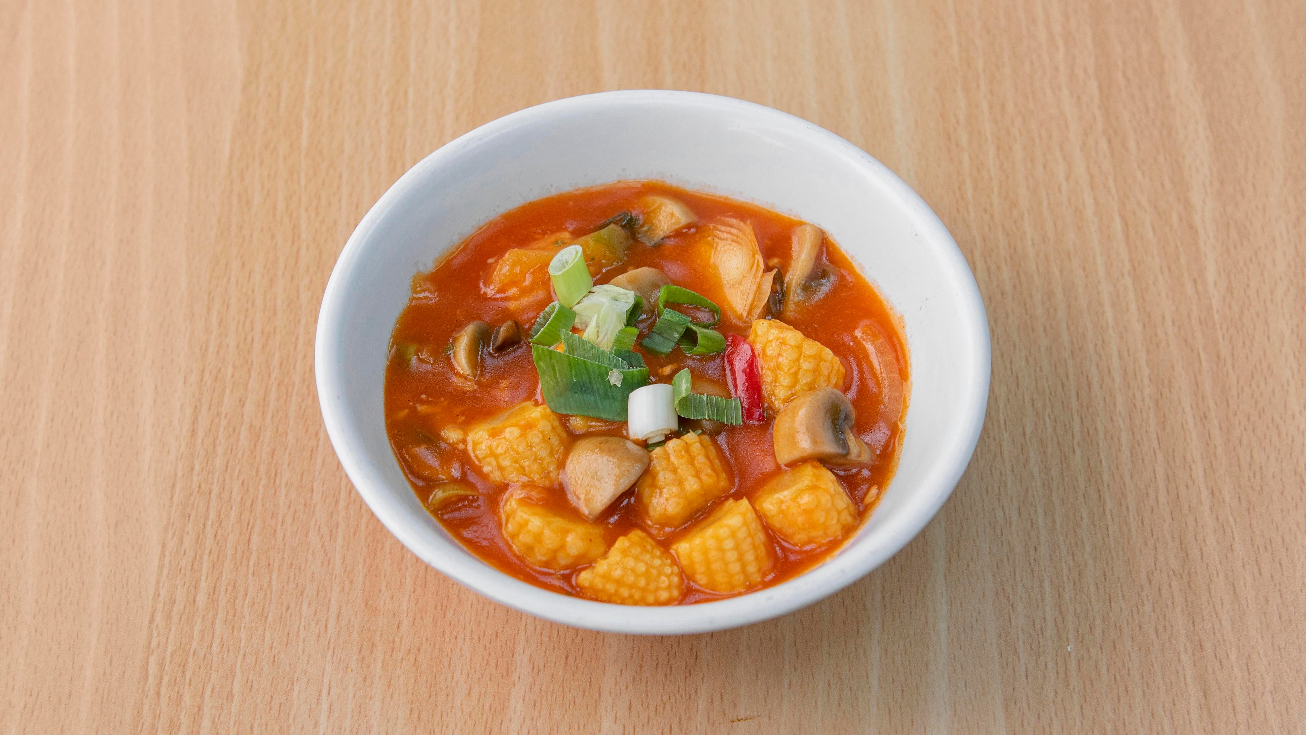 Baby Corn and Mushroom Curry