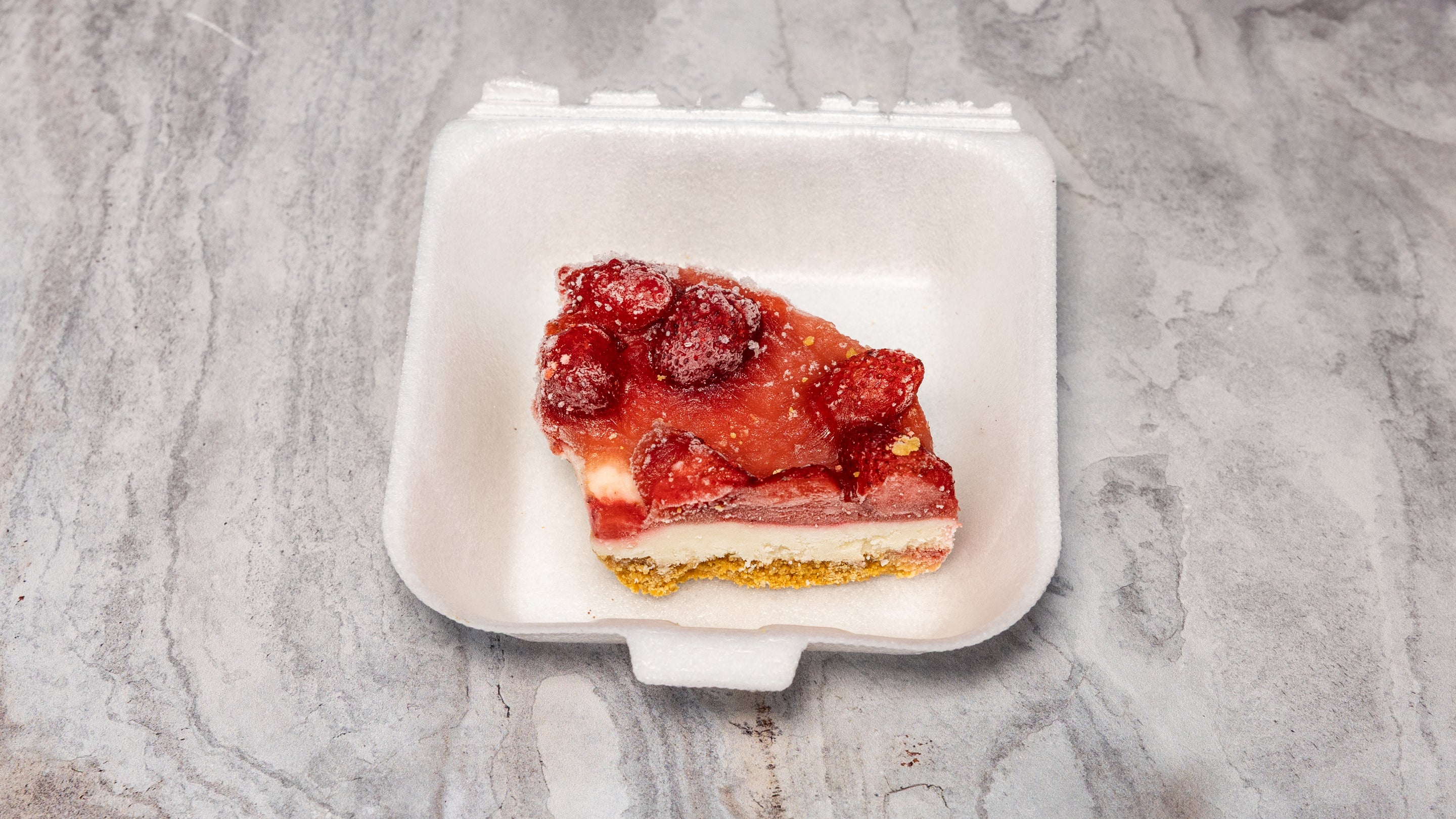 Strawberry Cheesecake Slice