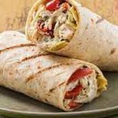 Creamy Chicken Wrap