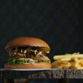 Grilled chicken burger 