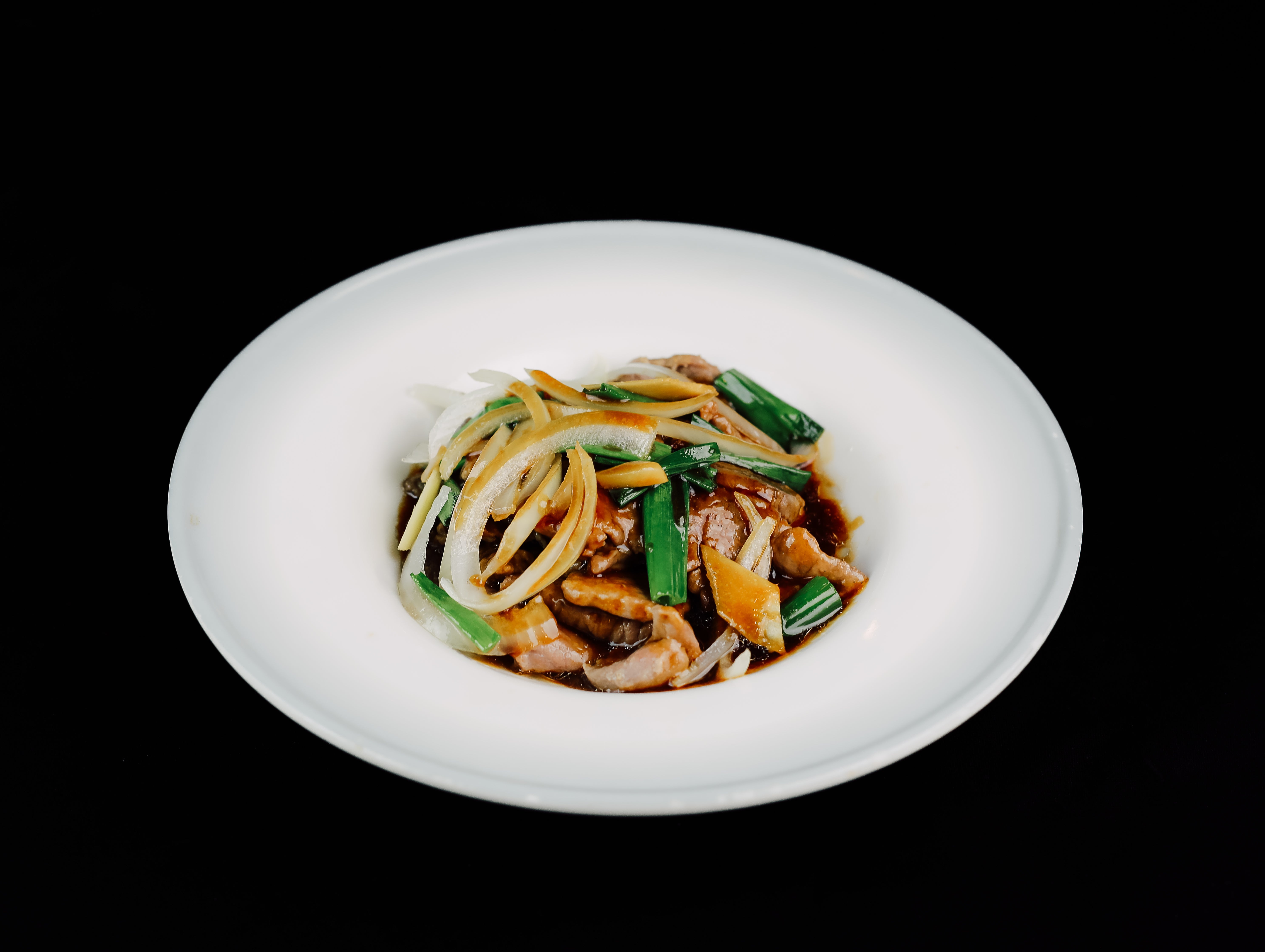 91姜葱牛 Shredded Beef with Ginger and Spring Onion