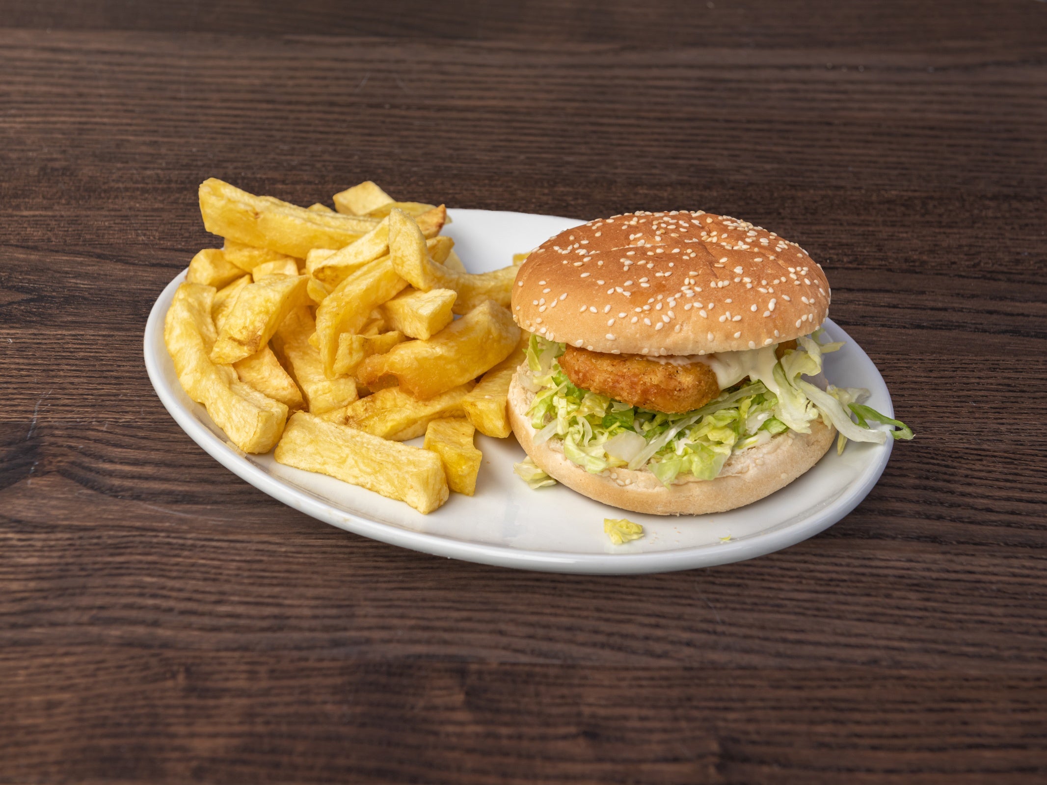 Chicken Steak Burger