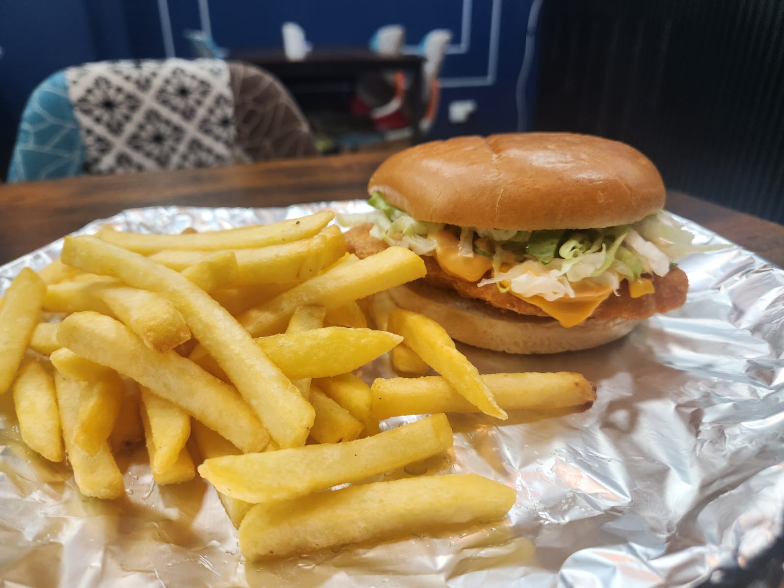 Premium Chicken Fillet Burger