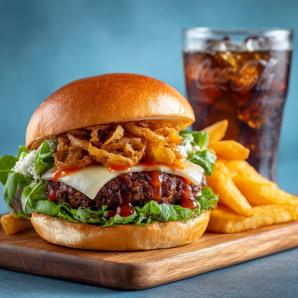 🔥 Buffalo Hot Burger Meal