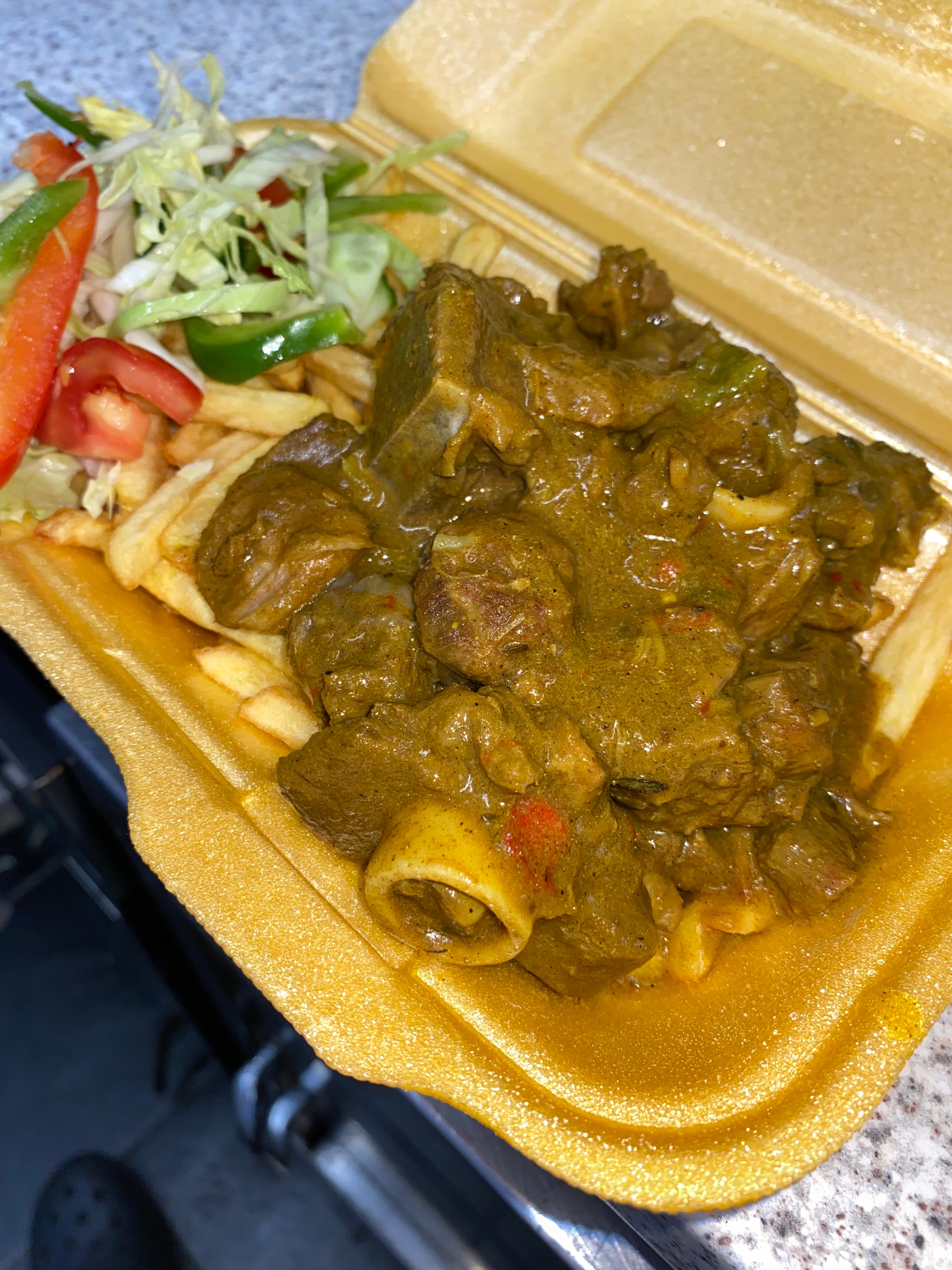 Curry Mutton (Large Meal)