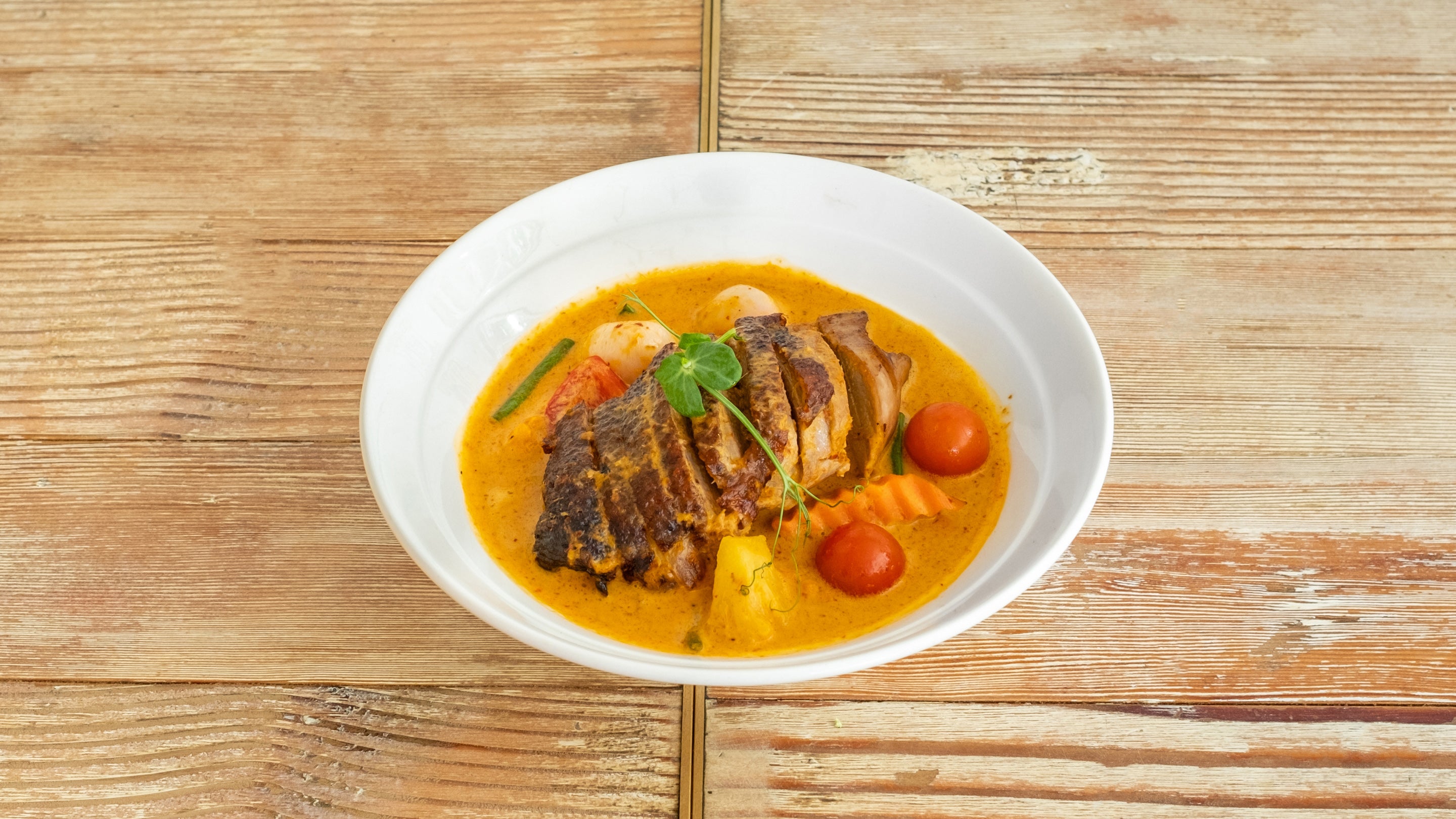 Red Curry Roasted Duck